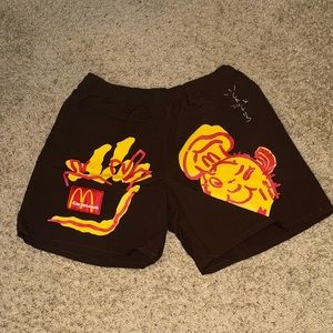 Cactus Jack Brown Shorts